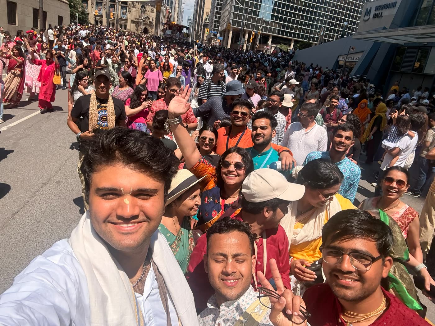 Sudbury devotees in the midst of thousands at the festival